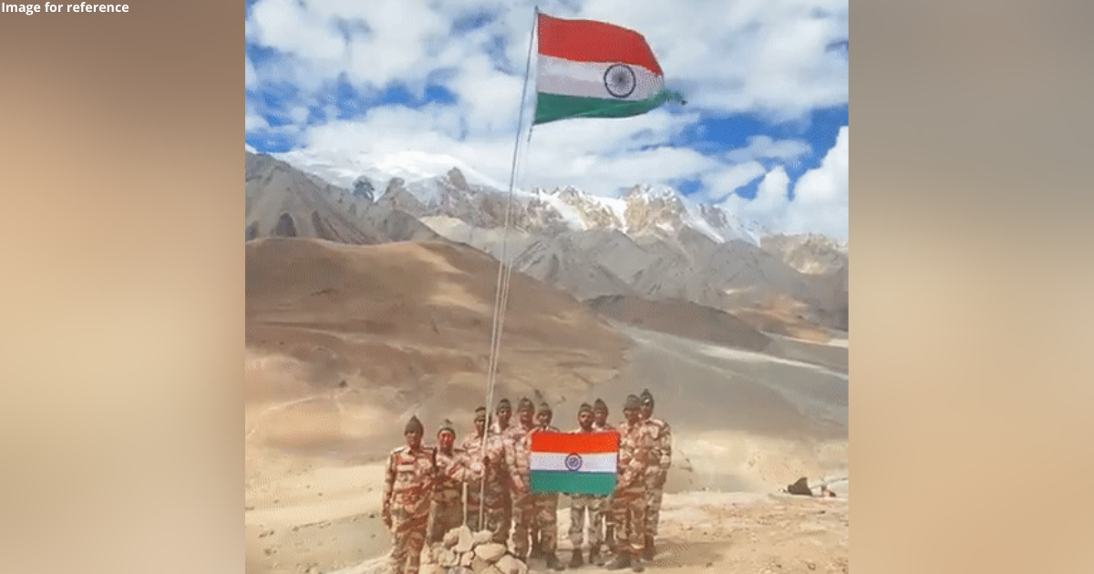 ITBP hoists national flag at high altitudes borders as India observes 'Har Ghar Tiranga' campaign